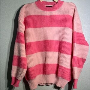 Striped Pink Sweater